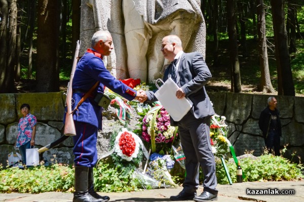 Възстановка – спектакъл “Подвигът на Хаджи Димитър и неговата чета“ от НД „Традиция“