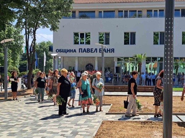 Паметник на Васил Левски откриха в Павел баня