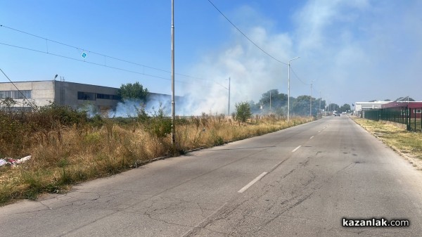 Отново пожар в Казанлък