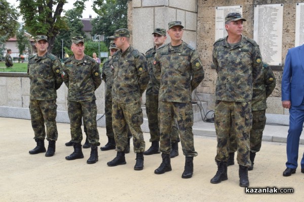 Посрещане на българския военен контингент, участвал в операция на ЕС в Босна и Херцеговина