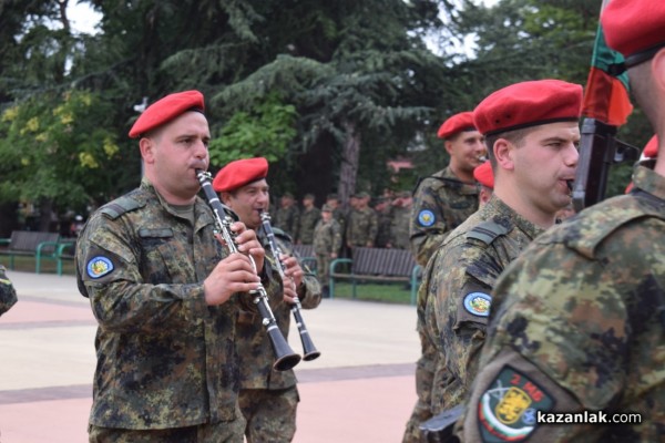 Посрещане на българския военен контингент, участвал в операция на ЕС в Босна и Херцеговина