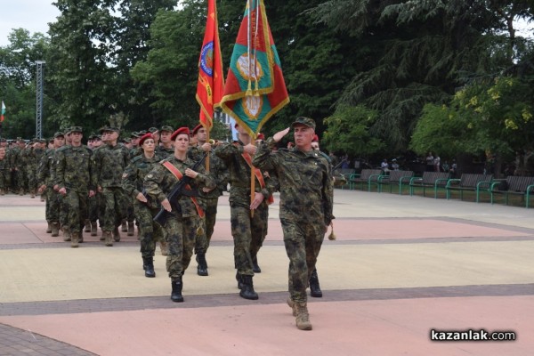 Посрещане на българския военен контингент, участвал в операция на ЕС в Босна и Херцеговина