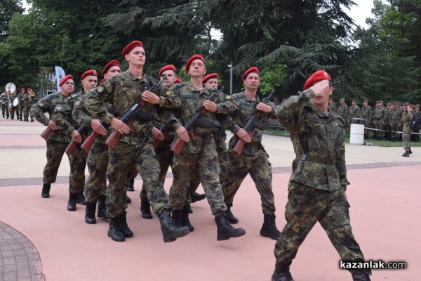 Посрещане на българския военен контингент, участвал в операция на ЕС в Босна и Херцеговина