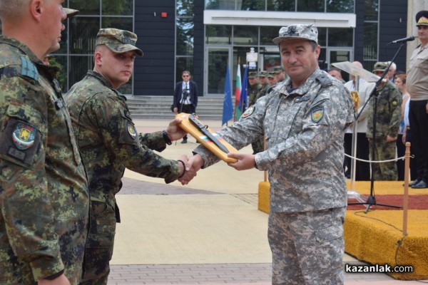 Посрещане на българския военен контингент, участвал в операция на ЕС в Босна и Херцеговина