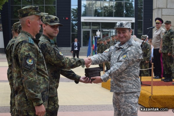 Посрещане на българския военен контингент, участвал в операция на ЕС в Босна и Херцеговина