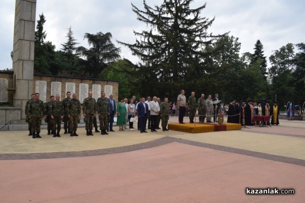 Посрещане на българския военен контингент, участвал в операция на ЕС в Босна и Херцеговина