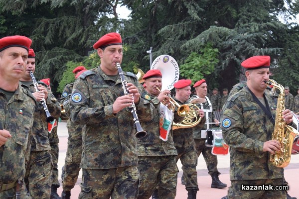 Посрещане на българския военен контингент, участвал в операция на ЕС в Босна и Херцеговина