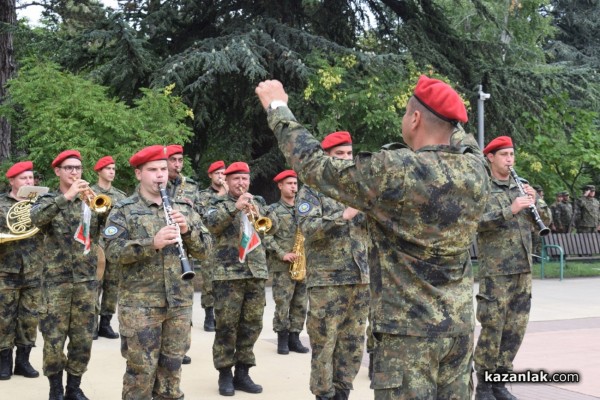 Посрещане на българския военен контингент, участвал в операция на ЕС в Босна и Херцеговина