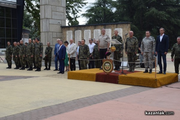 Посрещане на българския военен контингент, участвал в операция на ЕС в Босна и Херцеговина