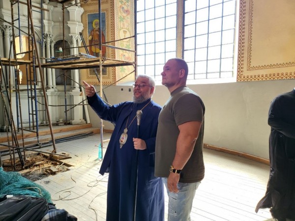 Провериха ремонтните дейности на църковните паметници на културата в Мъглиж