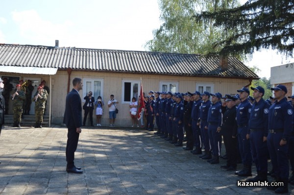 Церемония по полагане на клетва от стажантите от ЦСПП-Казанлък при Академията на МВР 