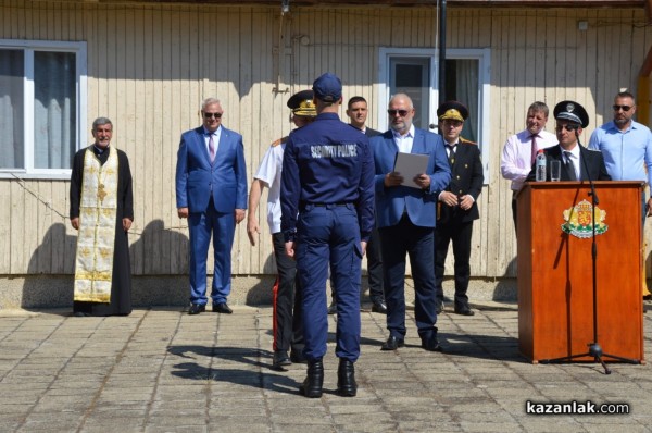 Церемония по полагане на клетва от стажантите от ЦСПП-Казанлък при Академията на МВР 