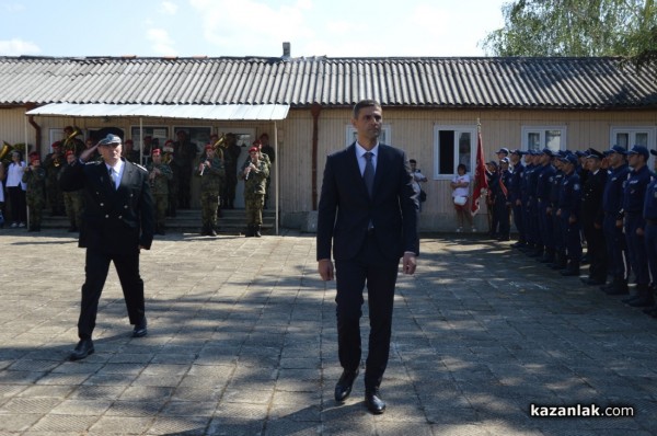 Церемония по полагане на клетва от стажантите от ЦСПП-Казанлък при Академията на МВР 