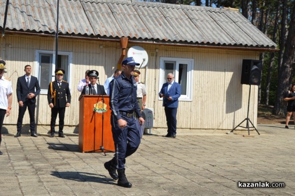 Церемония по полагане на клетва от стажантите от ЦСПП-Казанлък при Академията на МВР 