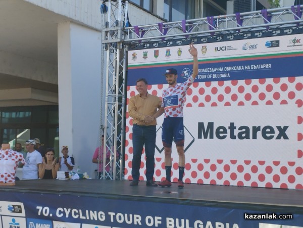 Полякът Матеуш Грабис спечели втория етап от колоездачната обиколката на България