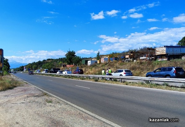 Пътят Стара Загора - Казанлък е отворен/ Обновена