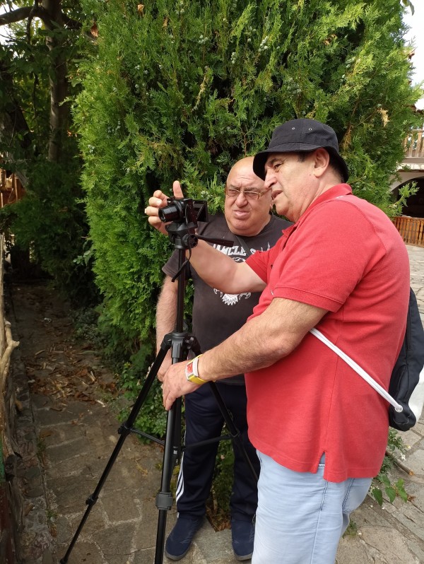 Участниците в проекта “Душата вижда“ продължават да трупат опит по сензорна фотография 