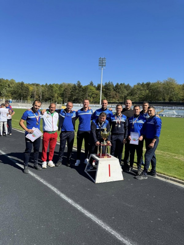 Отборът на Стара Загора спечели купата в 20-ото юбилейно състезание на Българската федерация по пожароприложен спорт