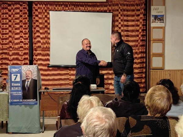 Илиян Илиев (Средногорово): Селото ми никога не е било по-подредено