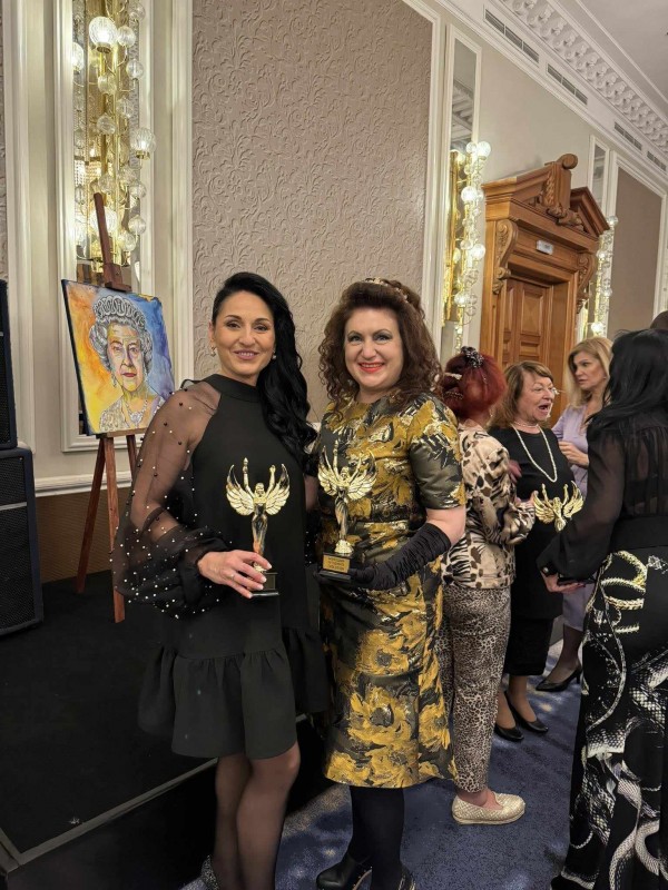 Професионалистът Юлия Забунова от “Хармония“ СПА получи високо отличие в Националния конкурс “Бизнес дама на годината“ 2023