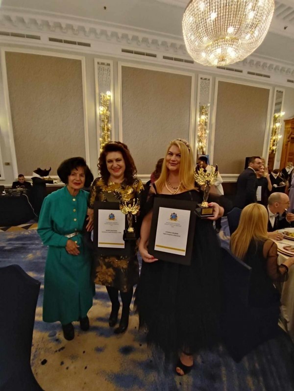 Професионалистът Юлия Забунова от “Хармония“ СПА получи високо отличие в Националния конкурс “Бизнес дама на годината“ 2023