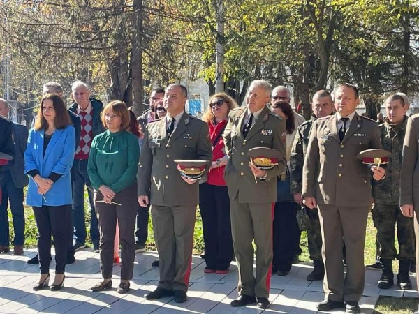 Признание за Галина Стоянова от 61-ва Стрямска механизирана бригада