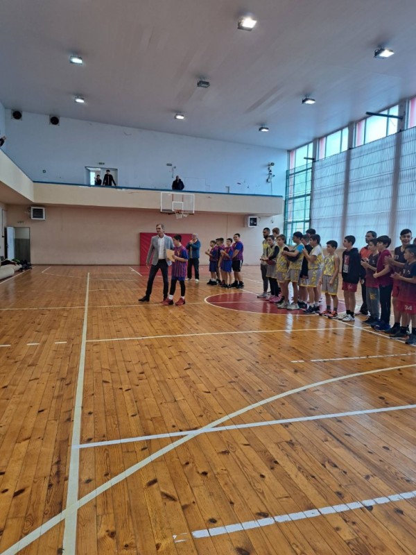 Отборът на ОУ ,,Георги Кирков“ грабна победната купа на Общинското първенство по баскетбол при 5 – 7 клас за момчета