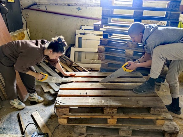 ПГ „Иван Хаджиенов” създаде втората си класна стая на открито