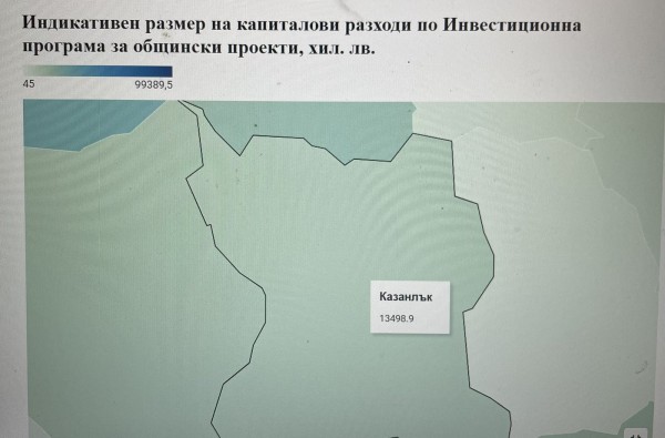 Близо 13 млн. ще получи от Републиканския бюджет Община Казанлък / Новини от Казанлък