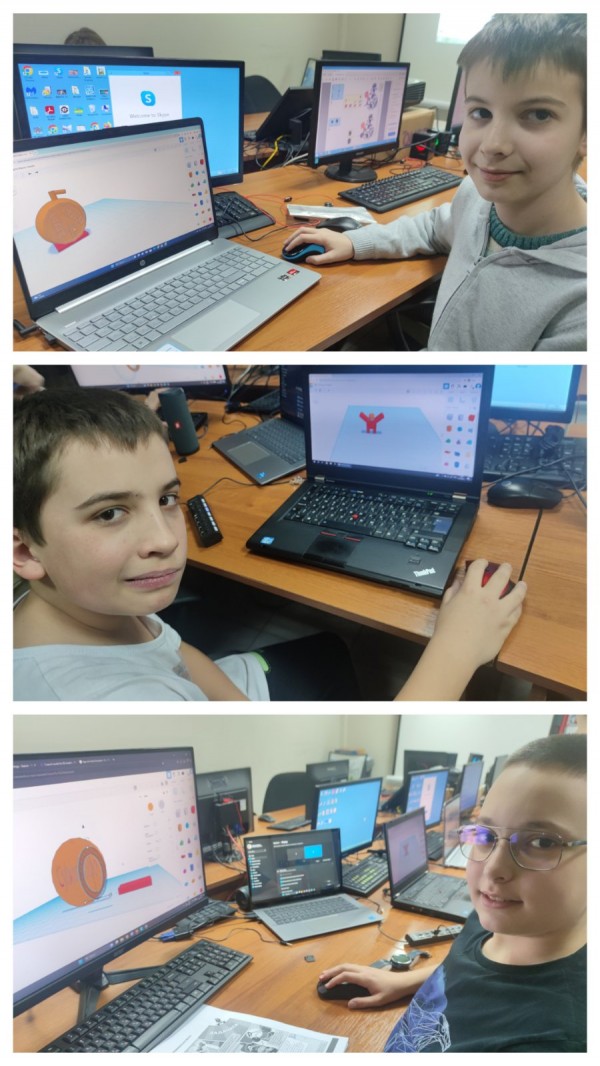 ИКТ Център изпраща успешна 10-а година! Учениците ни си изработват подаръци на 3D принтерa!