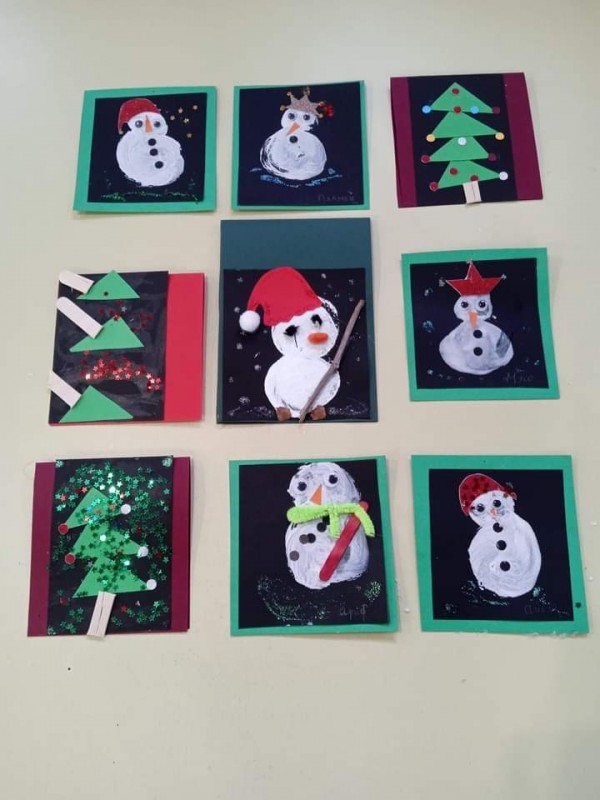 Децата на Казанлък нарисуваха вълшебна Коледа