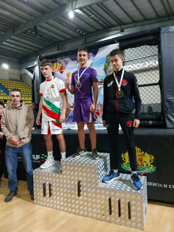 Бойците на “Аргус ММА“ с пет шампиона от републиканско първенство