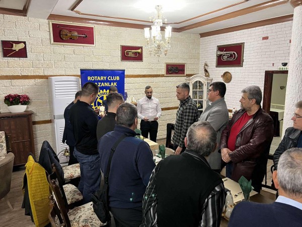 Мариан Василев е новият член на Ротари клуб Казанлък