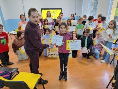 Надпреварата “Spelling Bee“ се проведе за първа година в ОУ “Георги Кирков“ 