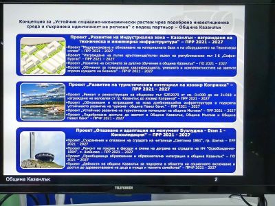 Участие на г-жа Галина Стоянова, кмет на община Казанлък, в откриваща конференция “Европа на Балканите:Общо бъдеще“, организирана от Българската телеграфна агенция (БТА)