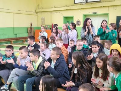 Възпитаниците на ОУ “Св. Паисий Хилендарски“ с блестящото представяне в училищния кръг на състезанието “Spelling Bee 2024“