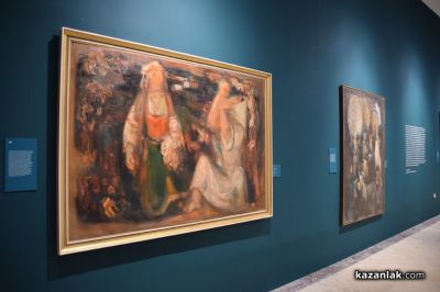 Първата изложба посветена на 125-ата годишнина от рождението на акад. Дечко Узунов беше открита в казанлъшката галерия 