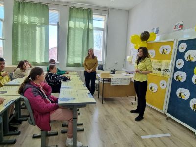 Възпитаниците на ОУ “Св. Паисий Хилендарски“ с блестящото представяне в училищния кръг на състезанието “Spelling Bee 2024“