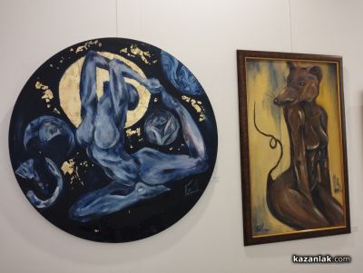 Осмомартенска изложба на жените-творци от Казанлък бе представена в зала “Иван Милев“ 