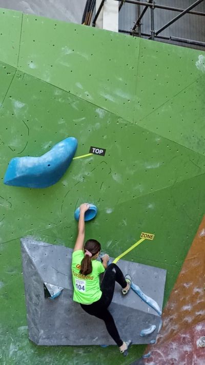 Косара Костова от казанлъшкия клуб по катерене “Селт“, грабна бронзовия медал във втория кръг от Купа ,,България“