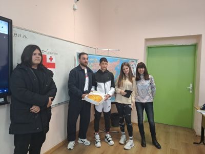 Учениците на ОУ “Мати Болгария“ се запознаха с традициите и обичаите на Грузия