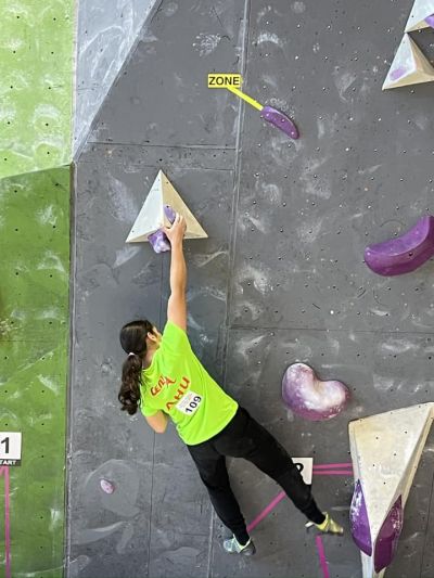 Косара Костова от казанлъшкия клуб по катерене “Селт“, грабна бронзовия медал във втория кръг от Купа ,,България“