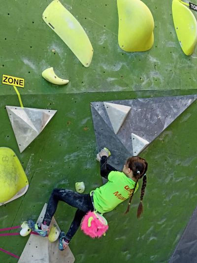 Косара Костова от казанлъшкия клуб по катерене “Селт“, грабна бронзовия медал във втория кръг от Купа ,,България“