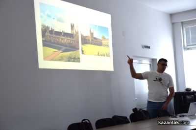 Изявените възпитаници на МГ: Тихомир Глухарев, който е единственият българин от областта, студент в престижния Оксфордски университет