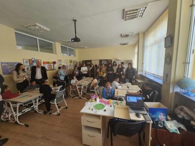 ОбУ “Св.Св.Кирил и Методий“ с. Ръжена обмени добри практики по НП „Иновации в действие“