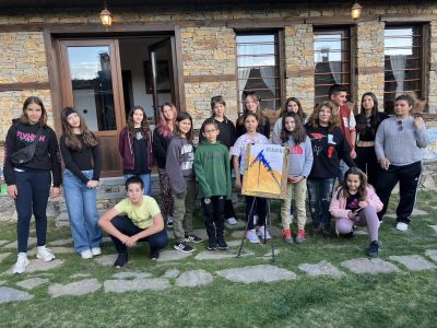 17 млади художници твориха на пленер в с. Лещен