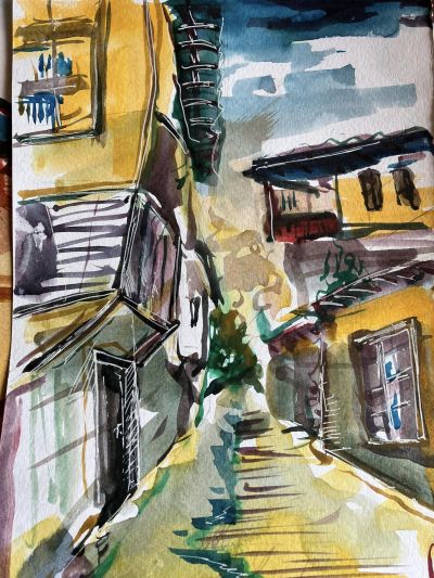 17 млади художници твориха на пленер в с. Лещен