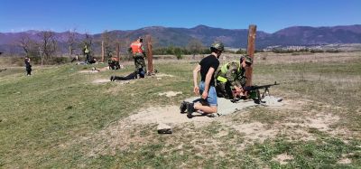 Казанлъшки ученици участваха в занятие по огнева подготовка на Тюлбето