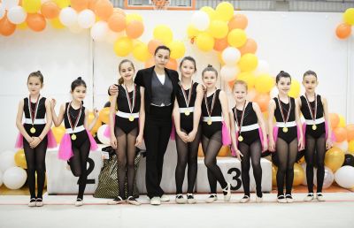 Гимнастичките на СК “Розова долина“ отново станаха златни медалистки