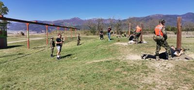 Казанлъшки ученици участваха в занятие по огнева подготовка на Тюлбето